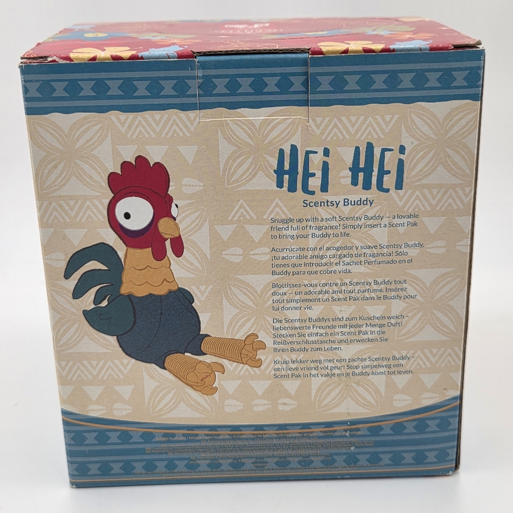 NEW Scentsy DISNEY Kids HEI HEI Buddy Plush No Scent Packet - Picture 9 of 12